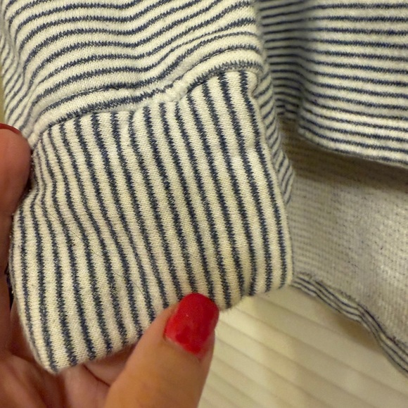 O'Neill Cozy Pull Over Hoodie Women’s Large Striped - Picture 5 of 13